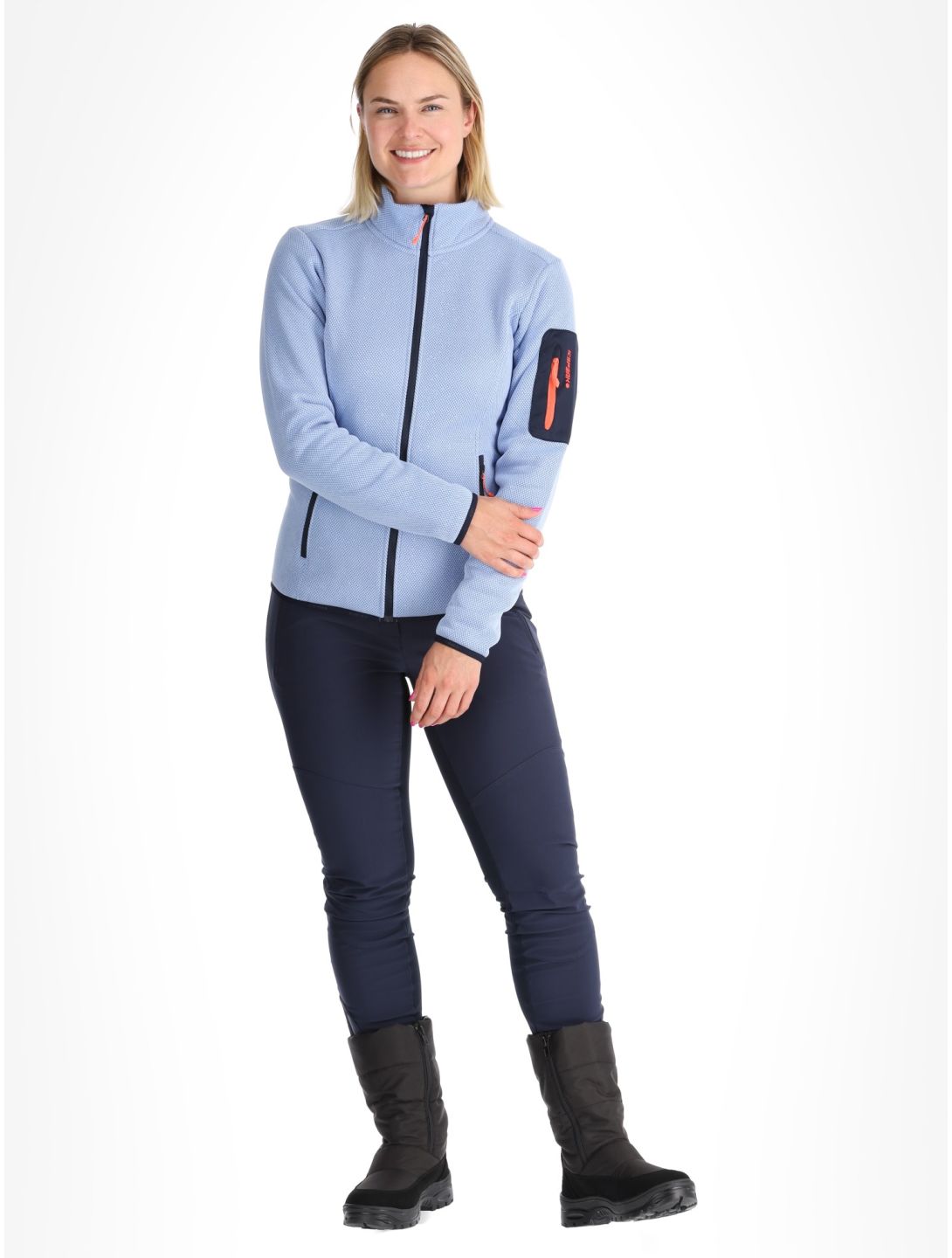 Icepeak, Bowersville vest dames Light Blue blauw 