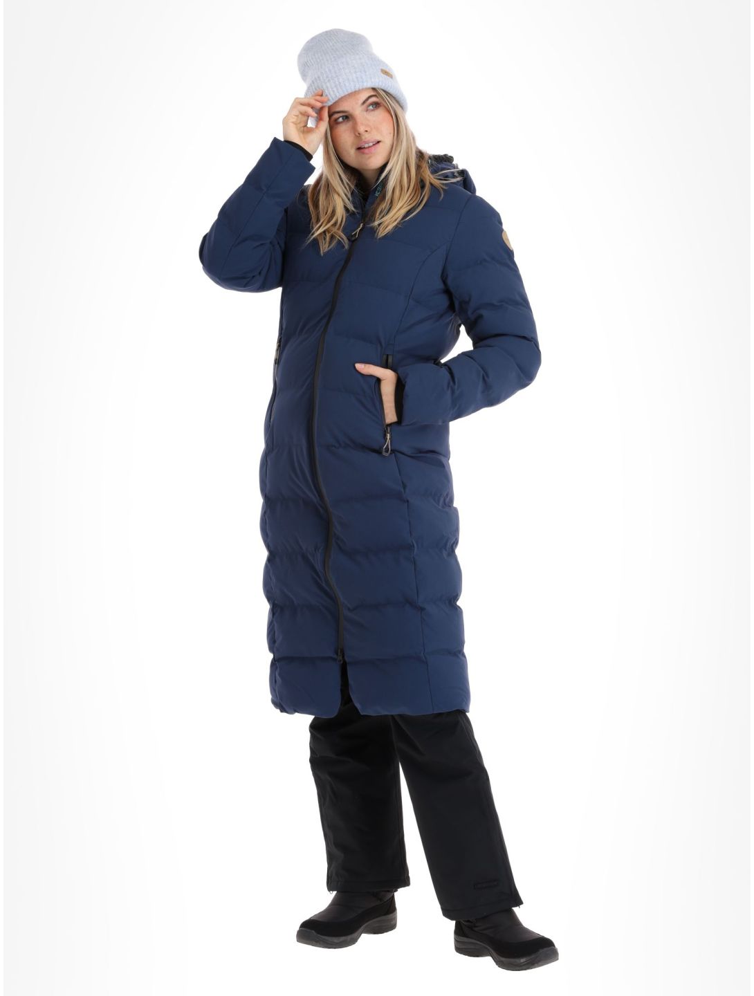 Icepeak, Brilon winterjas dames Dark Blue blauw 