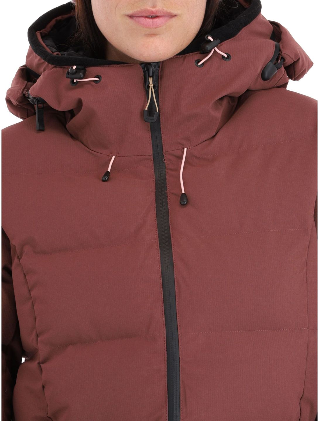 Icepeak, Brilon winterjas dames Mahogany bordeaux 