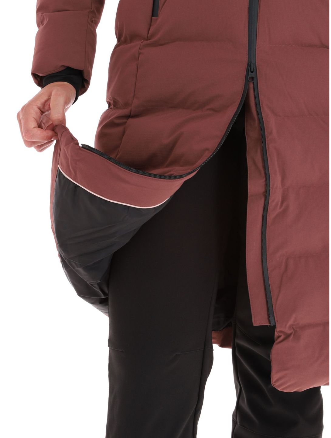 Icepeak, Brilon winterjas dames Mahogany bordeaux 