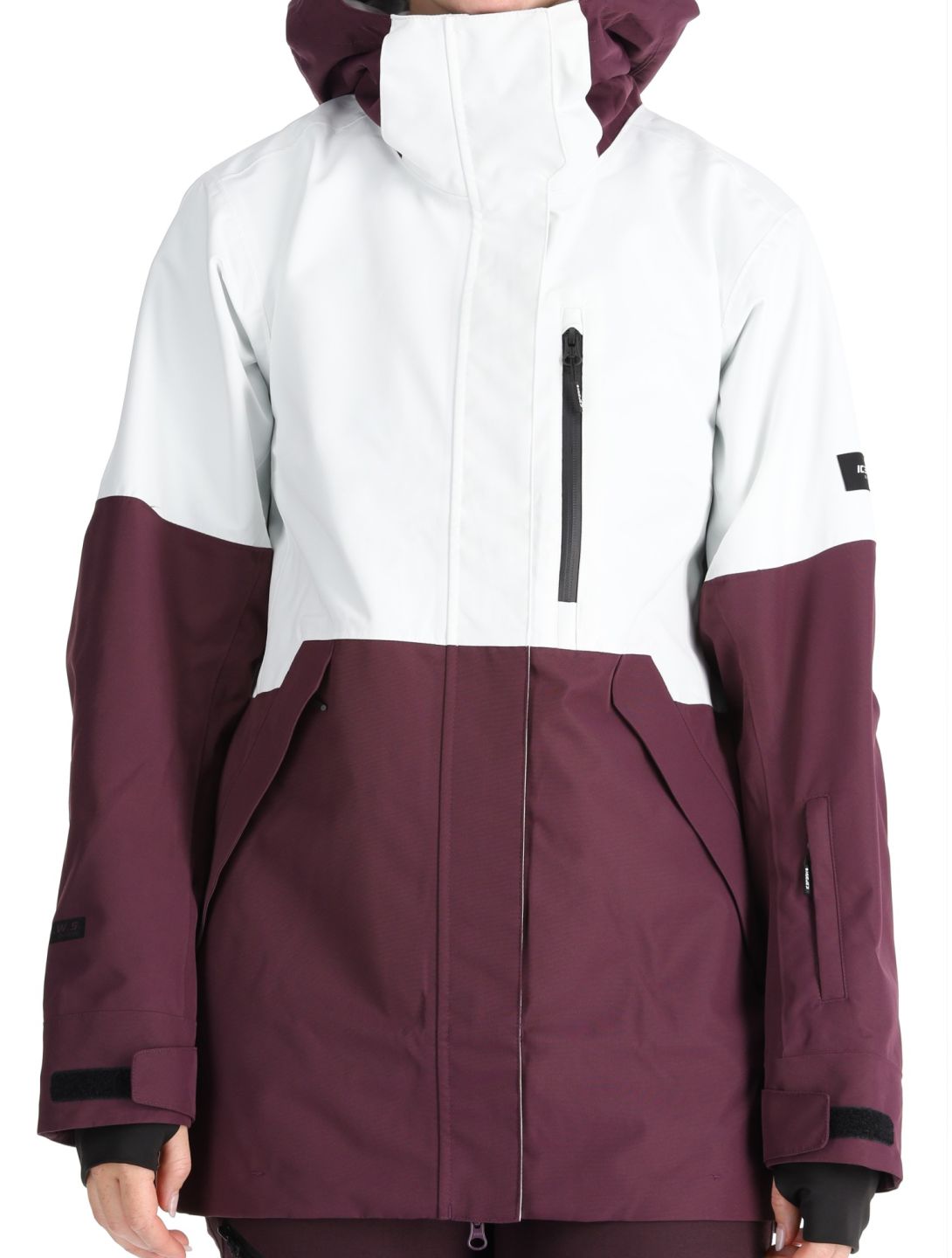 Icepeak, Cabot hardshell ski-jas dames Plum paars 