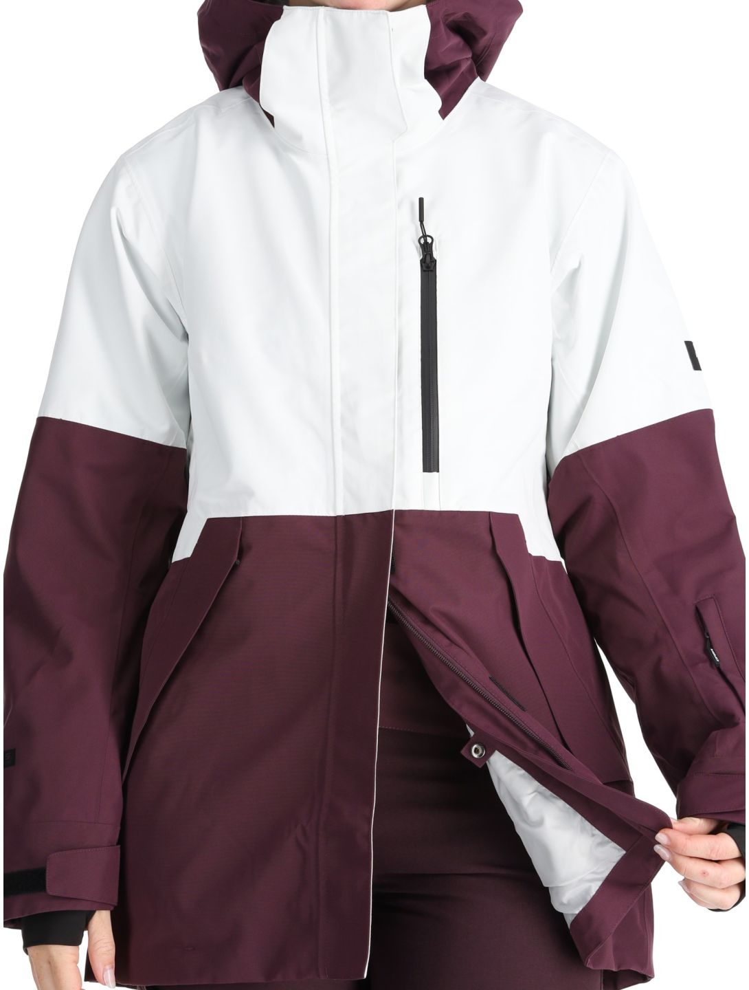 Icepeak, Cabot hardshell ski-jas dames Plum paars 