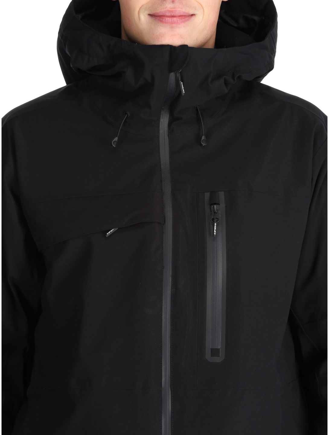 Icepeak, Cale AA Jas gevoerd heren Black Zwart 