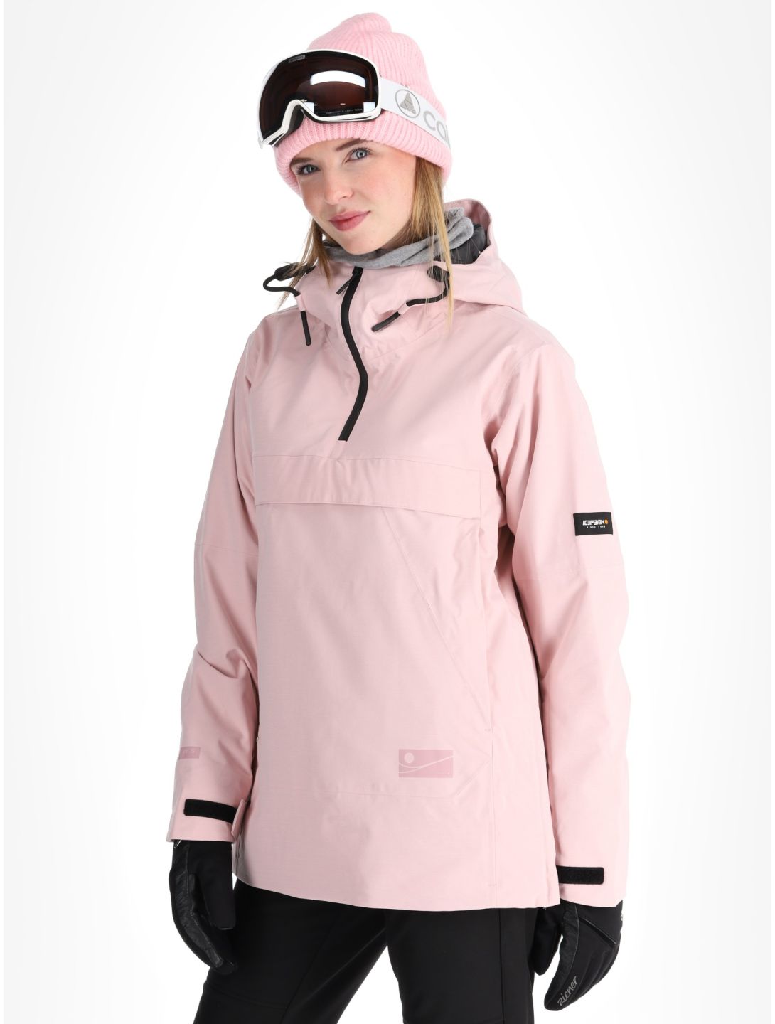 Icepeak, Calio AF Anorak dames Baby Pink Roze 