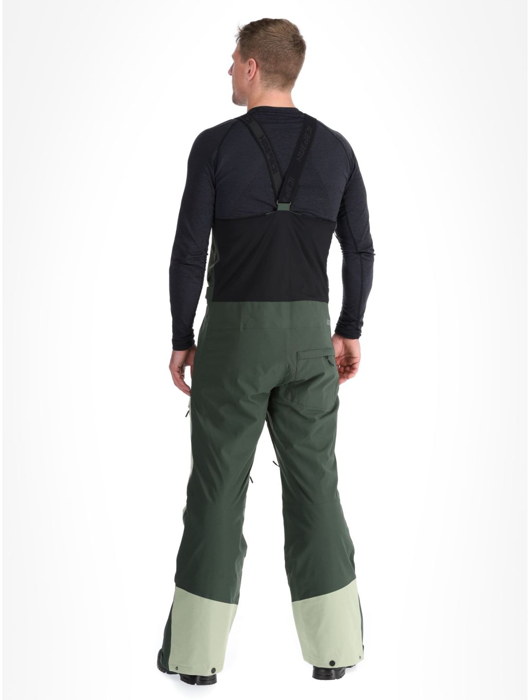 Icepeak, Cambo BA Skibroek Gevoerd heren Dark Olive Groen 