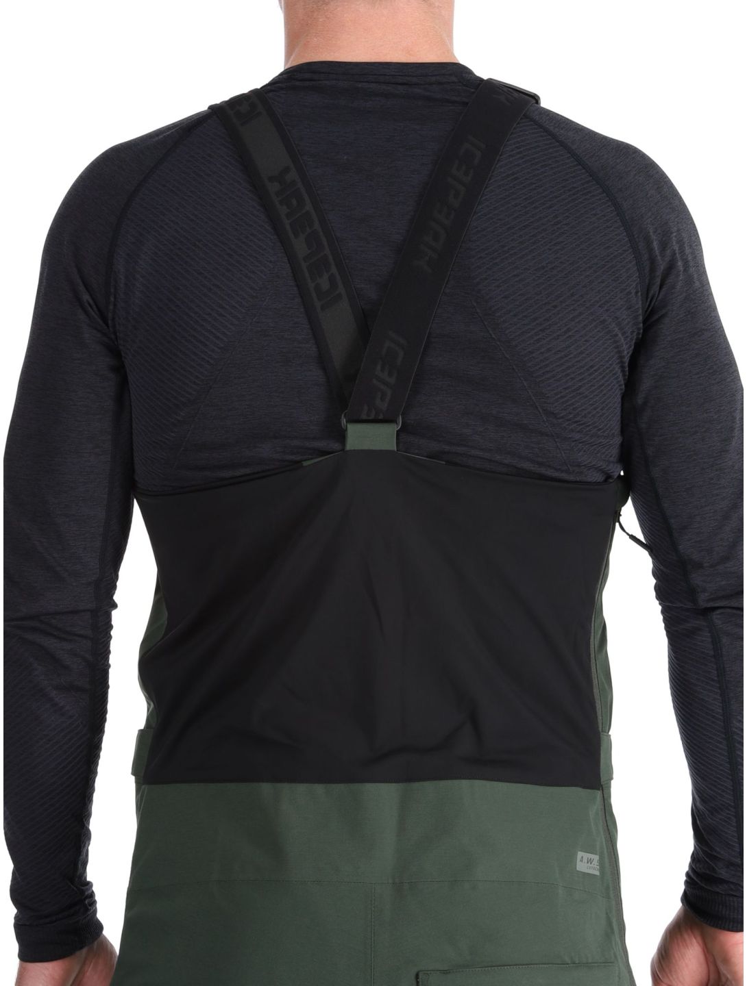 Icepeak, Cambo BA Skibroek Gevoerd heren Dark Olive Groen 