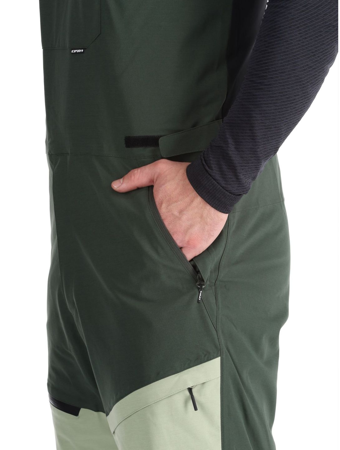 Icepeak, Cambo BA Skibroek Gevoerd heren Dark Olive Groen 