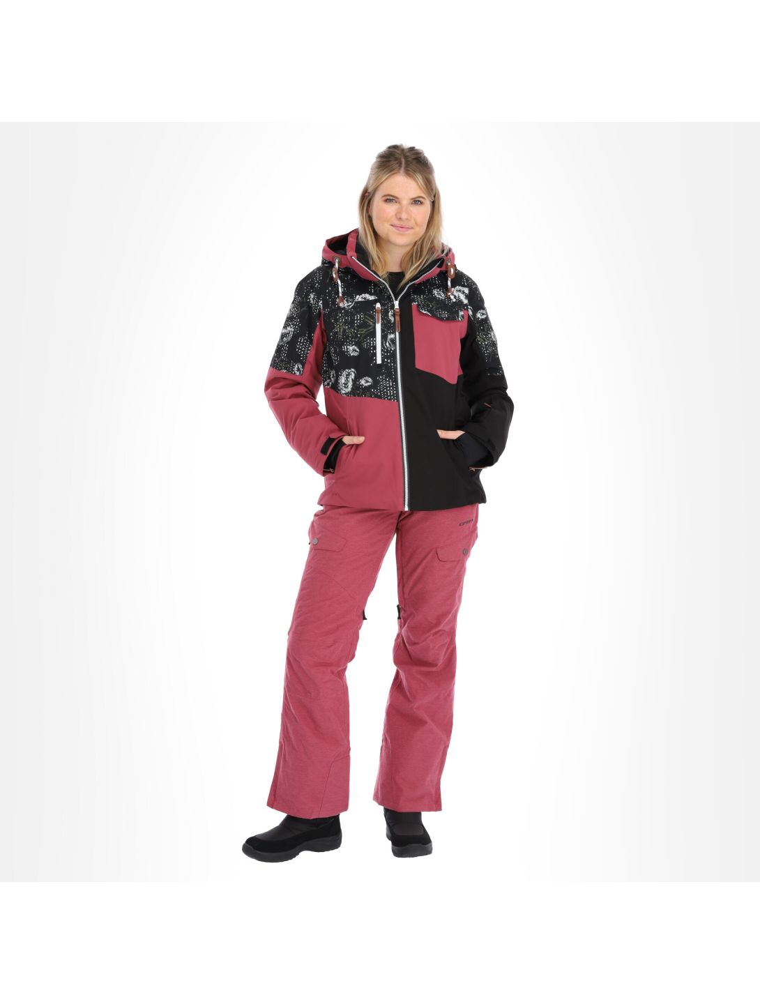 Icepeak, Cando ski-jas dames Zwart