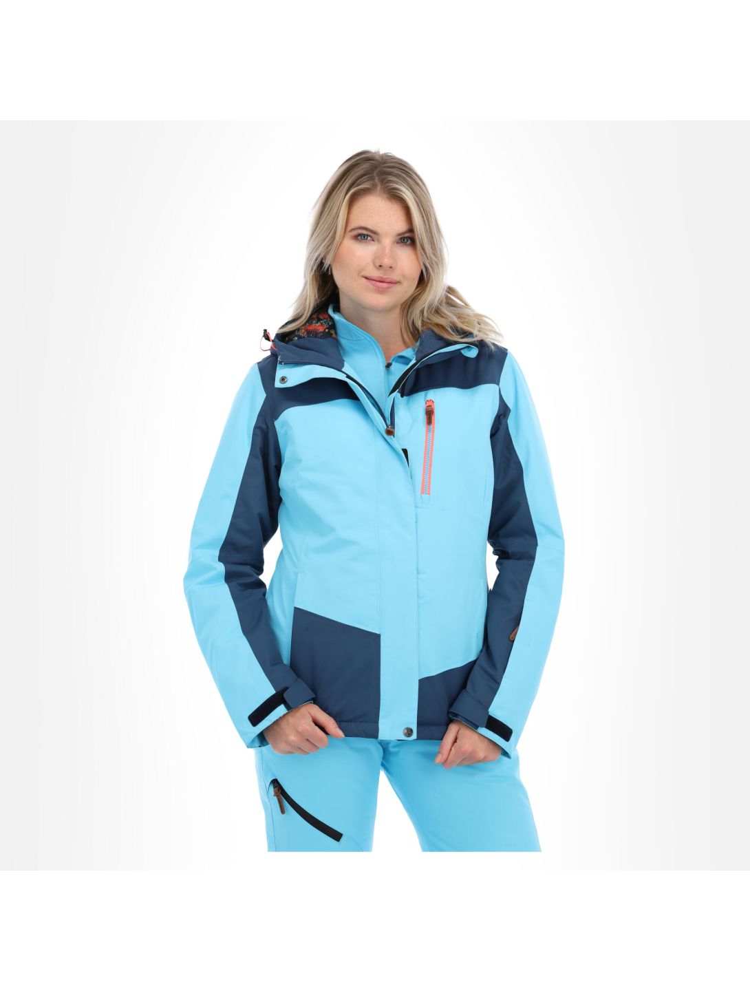 Icepeak, Casena ski-jas dames turquoise Blauw