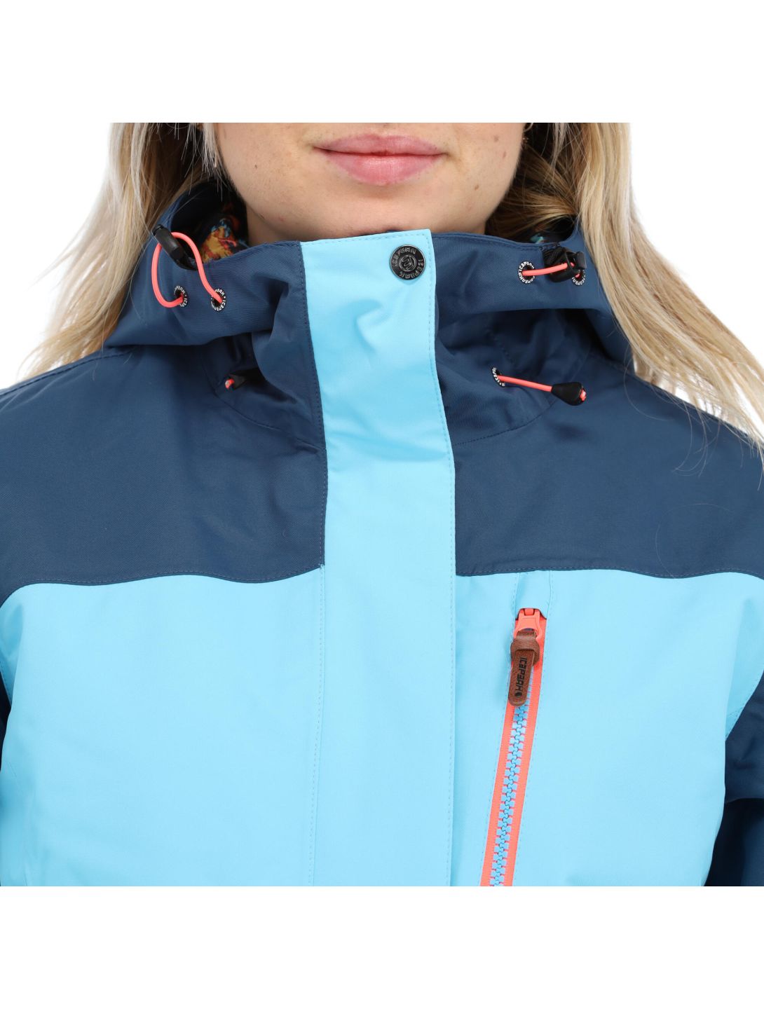 Icepeak, Casena ski-jas dames turquoise Blauw