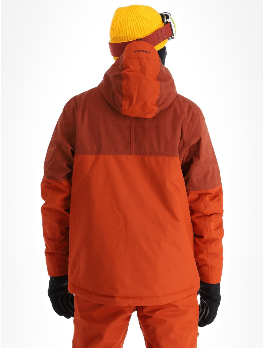 Icepeak, Castres AA Jas gevoerd heren Cranberry Rood 