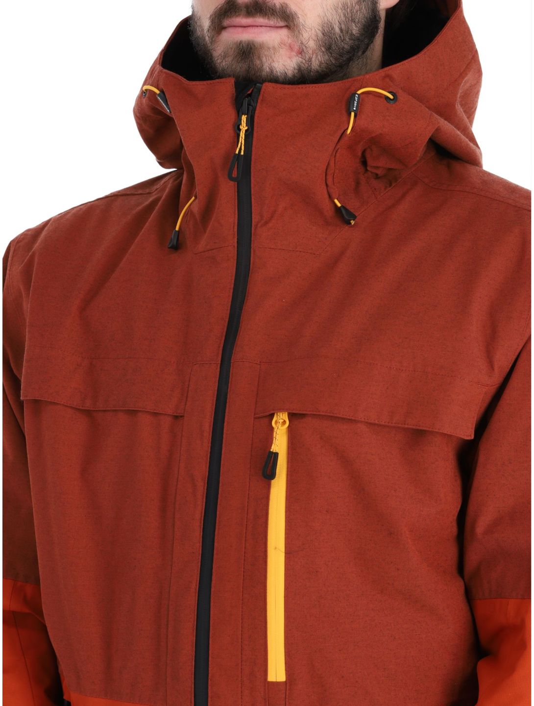 Icepeak, Castres AA Jas gevoerd heren Cranberry Rood 