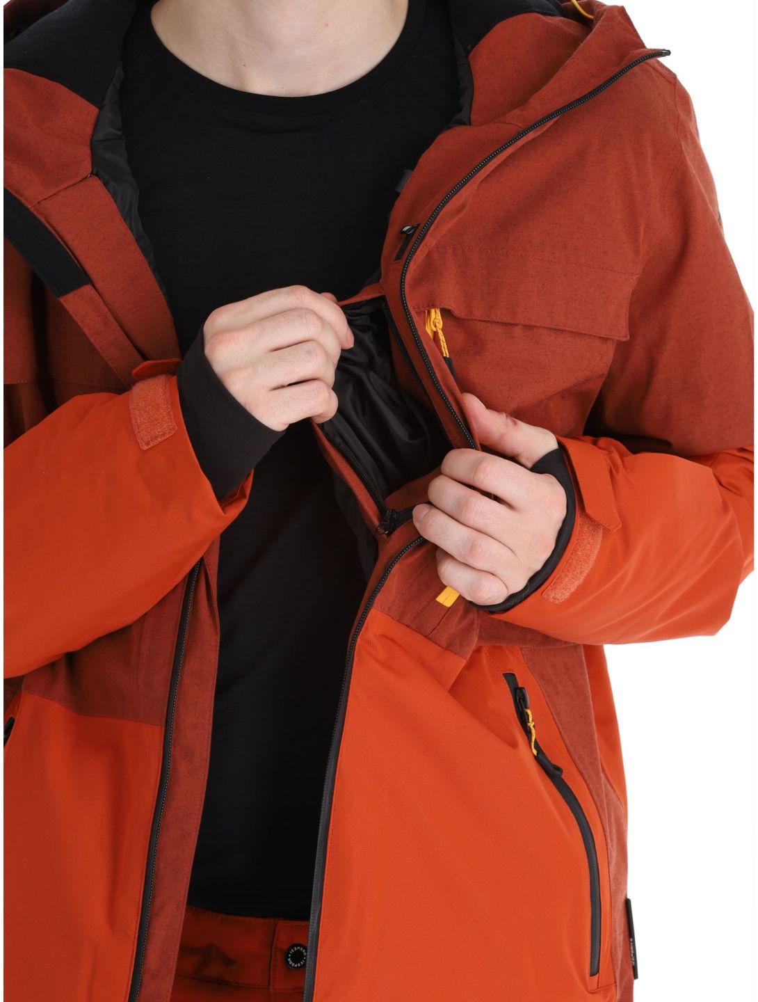 Icepeak, Castres AA Jas gevoerd heren Cranberry Rood 