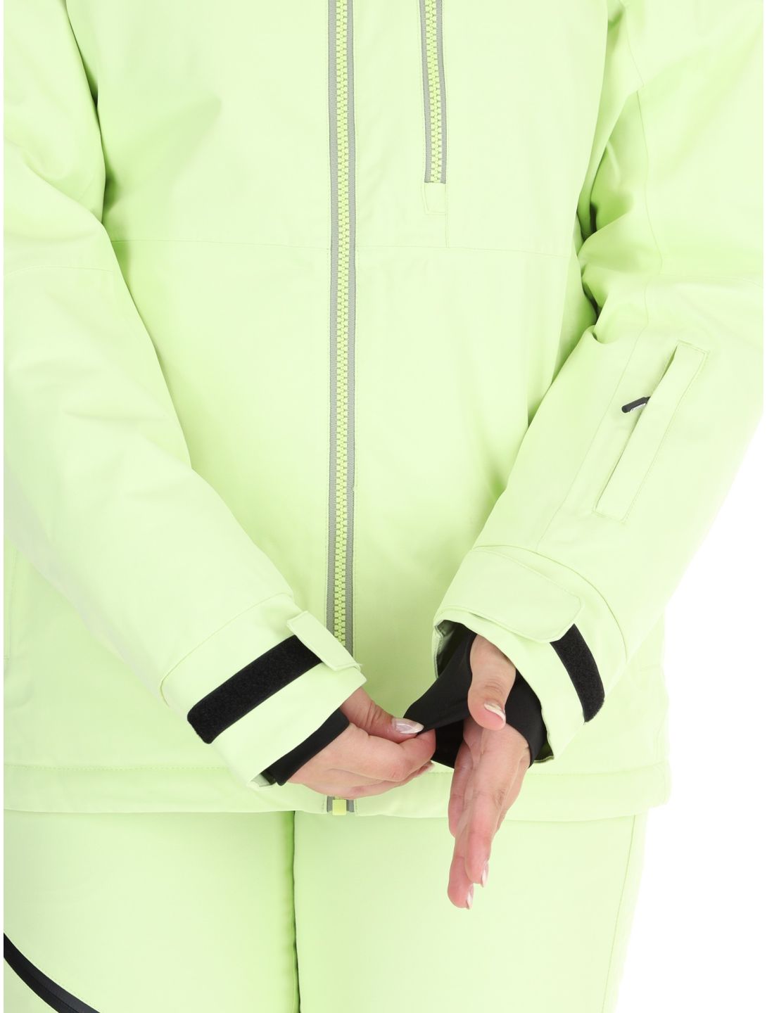 Icepeak, Cathay AA Jas gevoerd dames Light Green Groen 