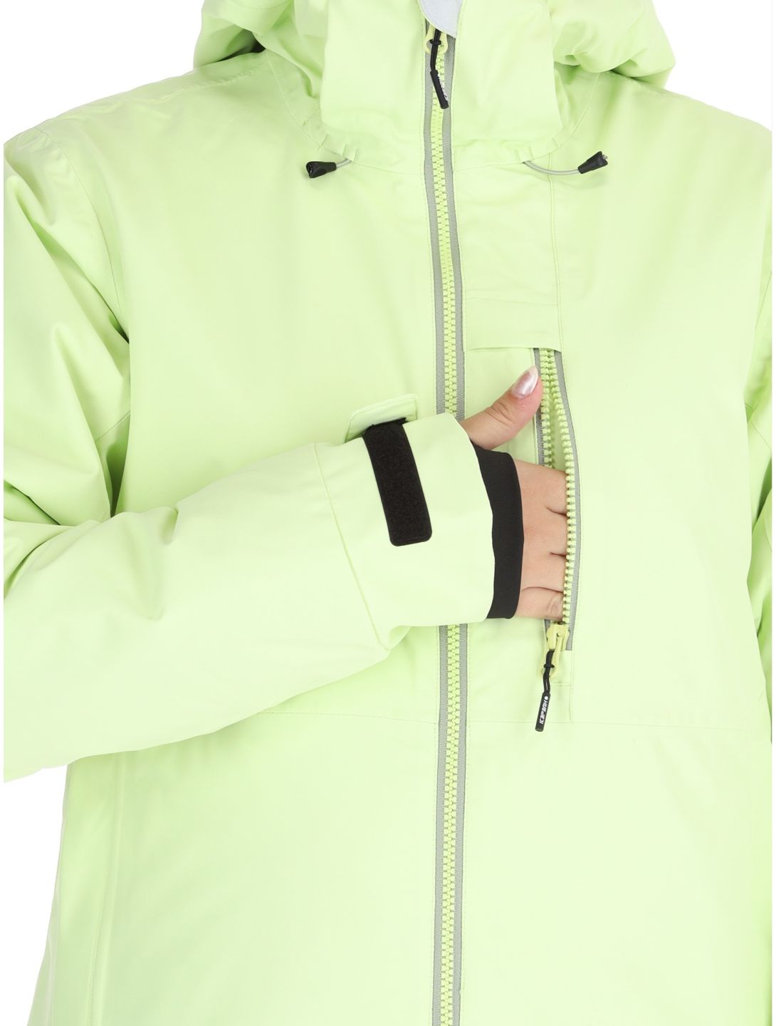 Icepeak, Cathay AA Jas gevoerd dames Light Green Groen 