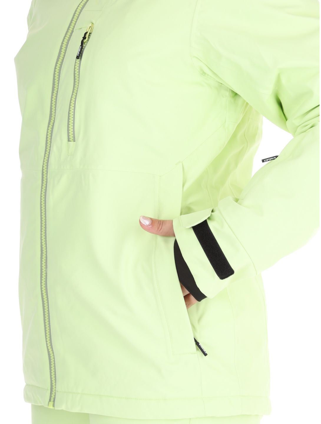 Icepeak, Cathay AA Jas gevoerd dames Light Green Groen 