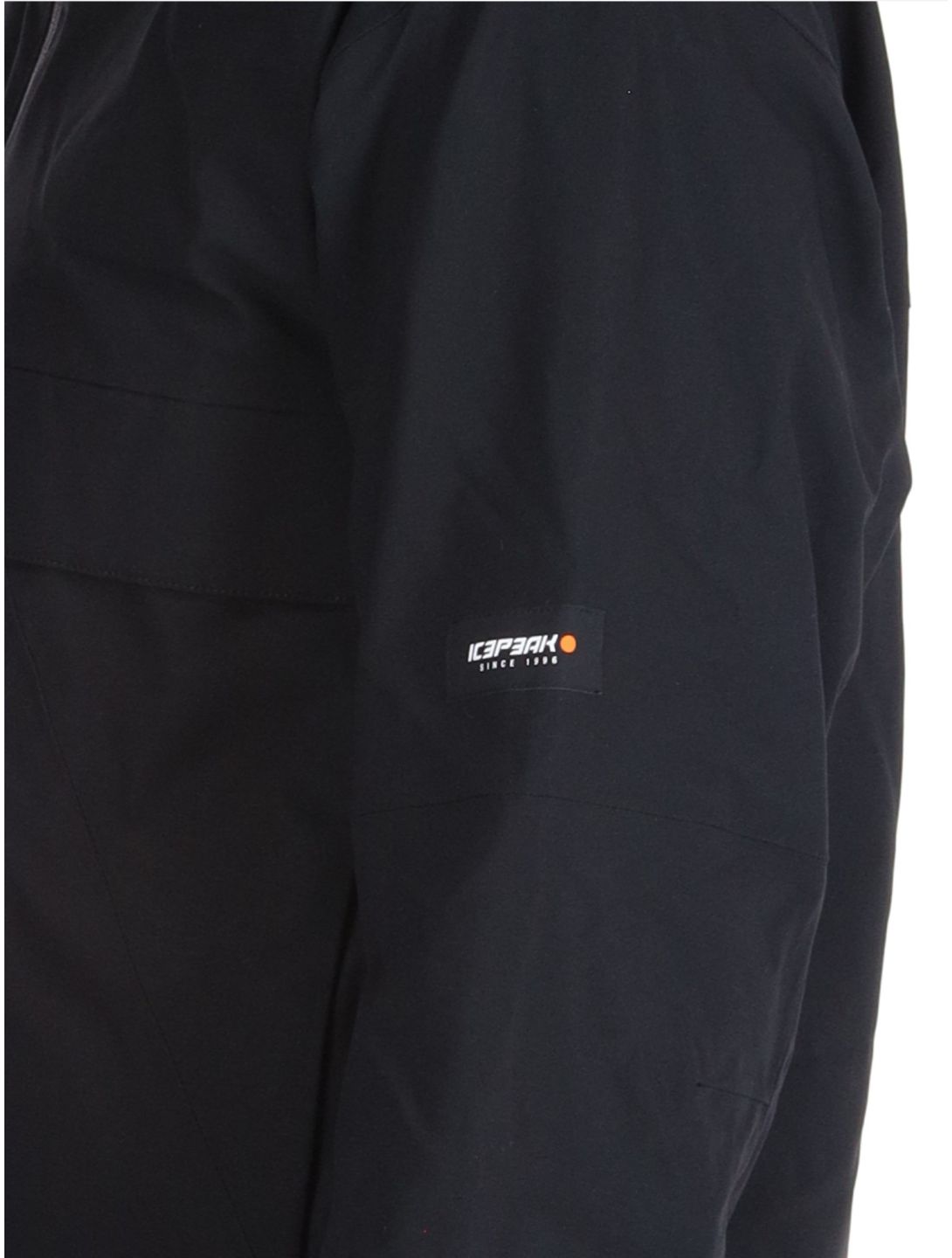 Icepeak, Charlton AA Jas gevoerd heren Black Zwart 