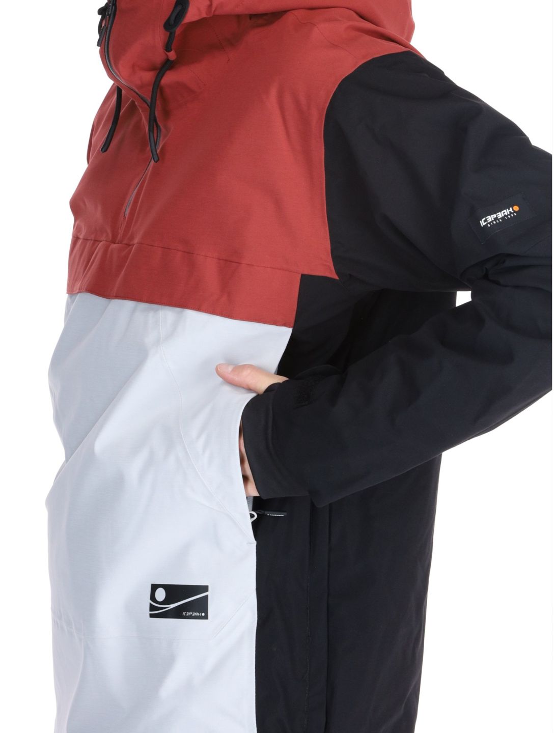 Icepeak, Charlton AA Jas gevoerd heren Orange Oranje 