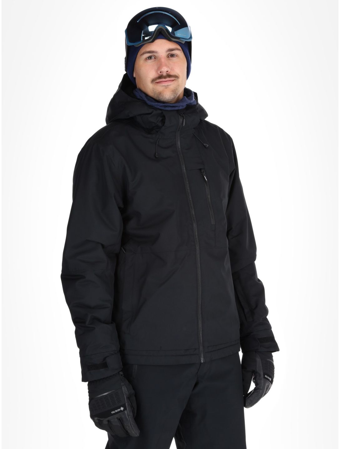 Icepeak, Chester AA Jas gevoerd heren Black Zwart 