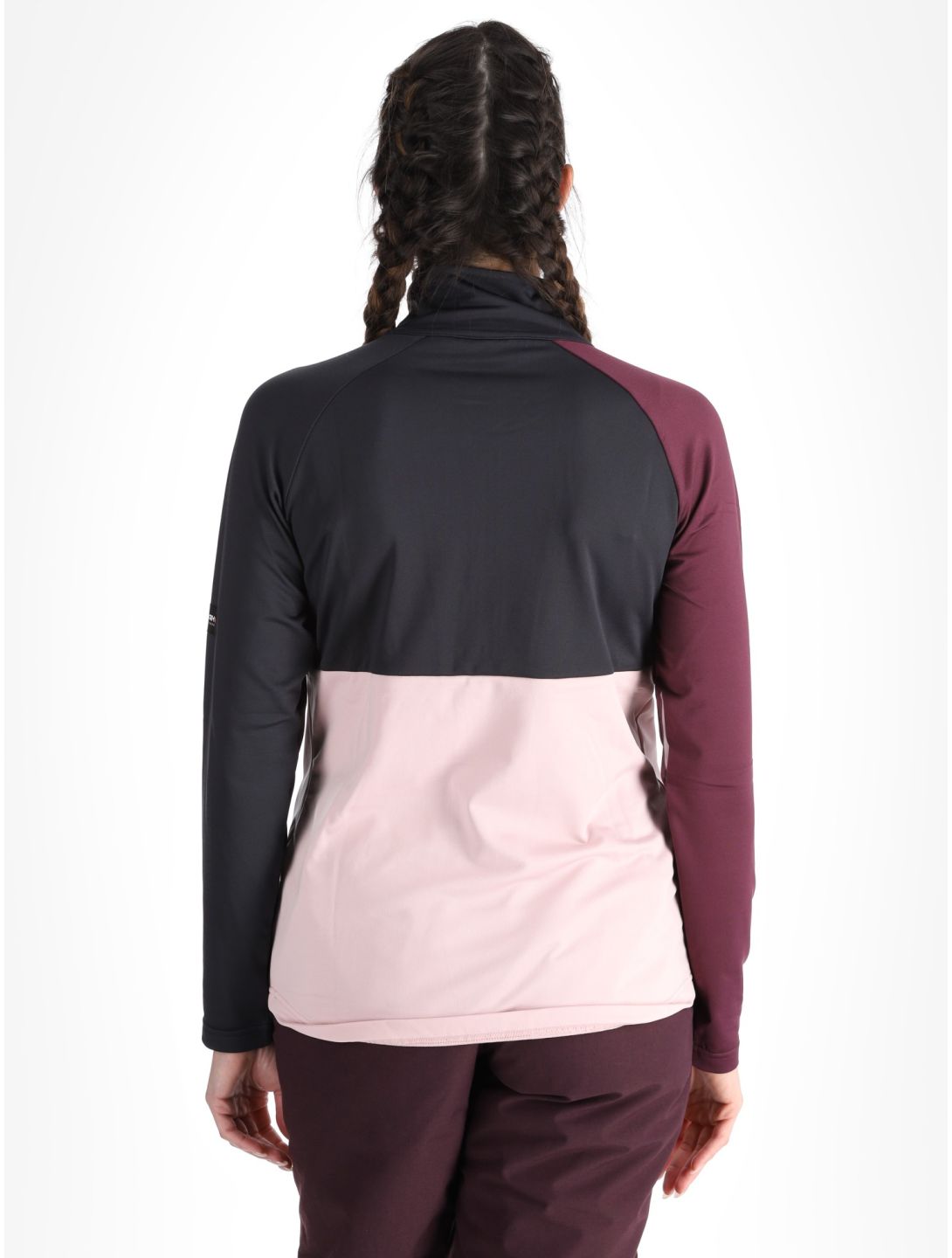 Icepeak, Clovis GA Ski pully dames Baby Pink Roze 