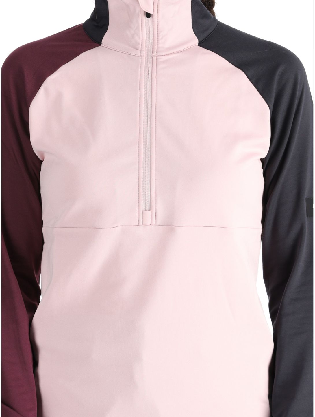 Icepeak, Clovis GA Ski pully dames Baby Pink Roze 