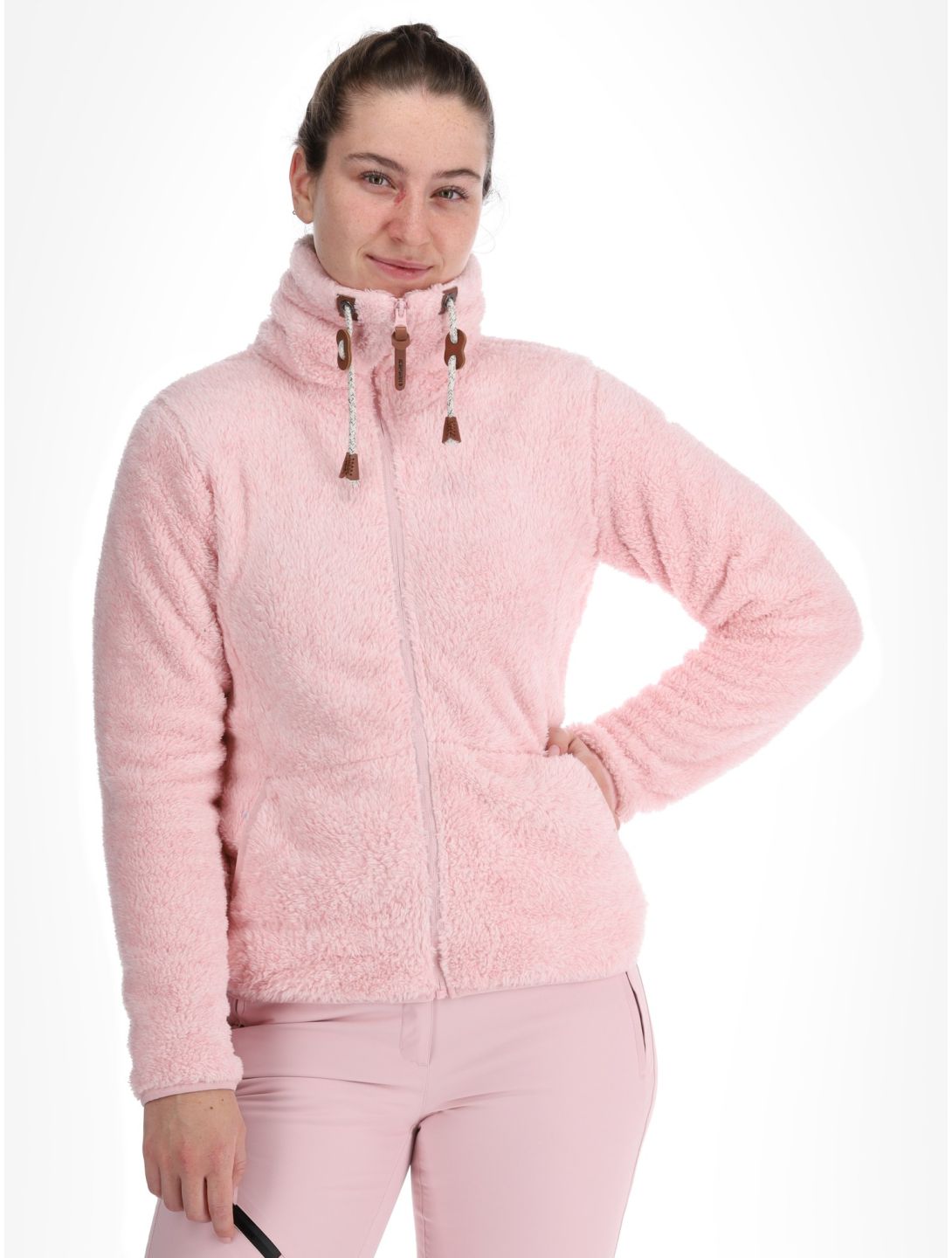 Icepeak, Colony EA Vest dames Baby Pink Roze 