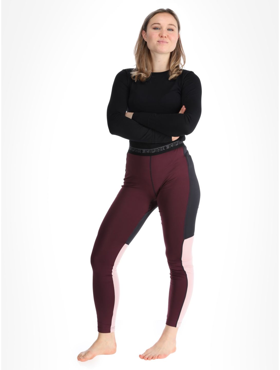 Icepeak, Como FB Thermobroek dames Plum Paars 