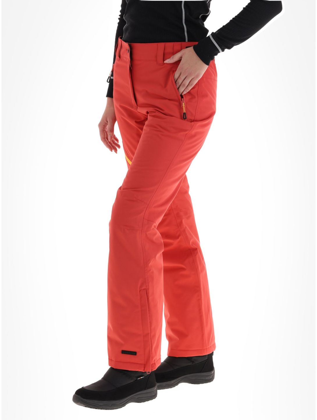 Icepeak, Curlew BA Skibroek Gevoerd dames Cranberry Rood 