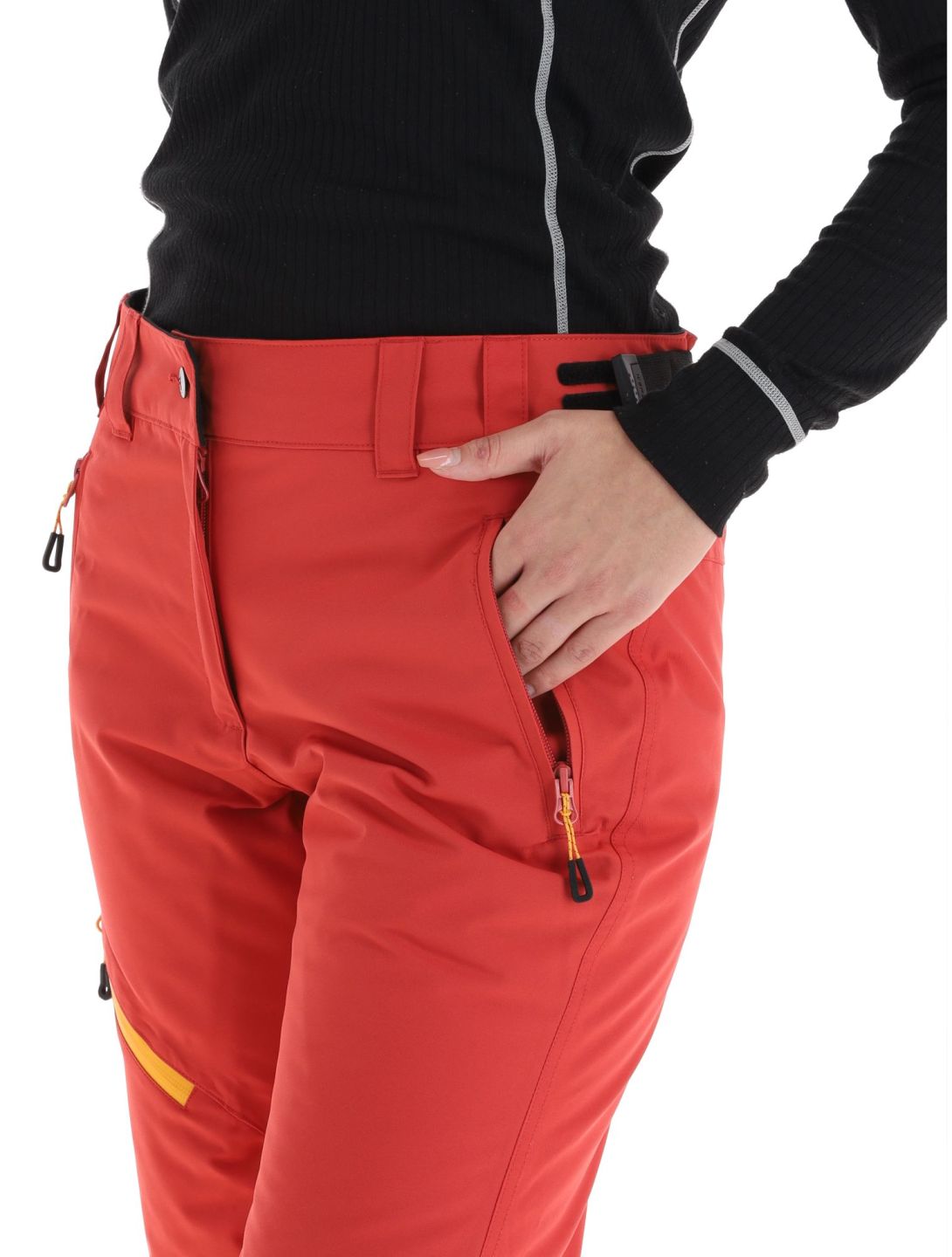 Icepeak, Curlew BA Skibroek Gevoerd dames Cranberry Rood 