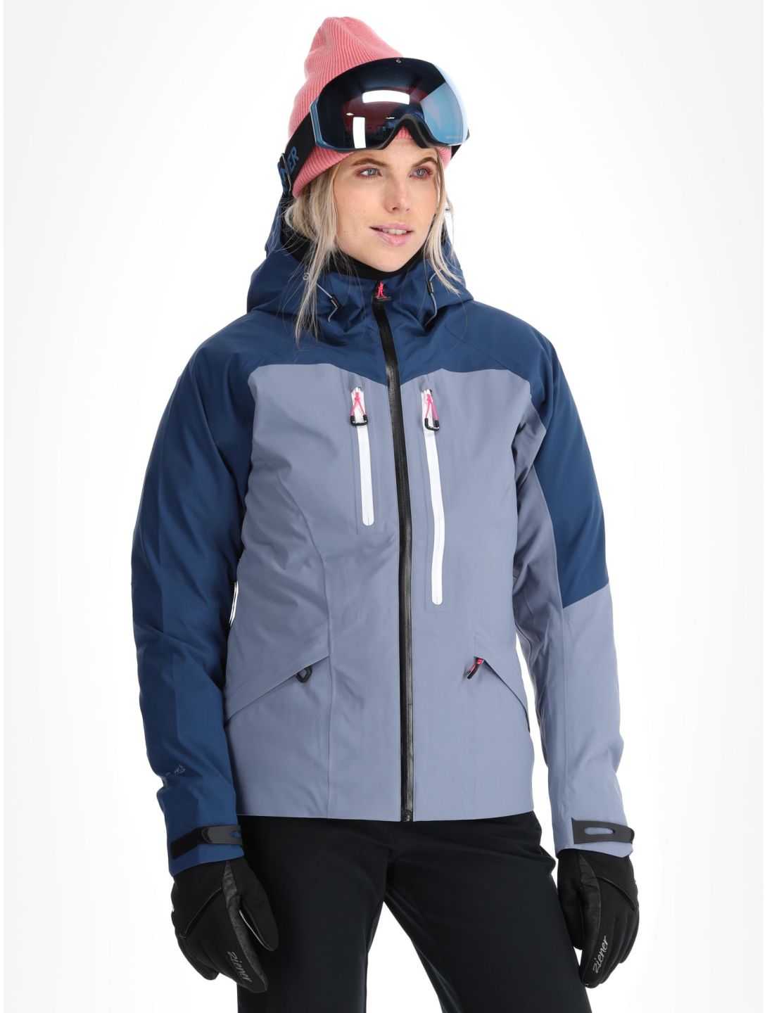 Icepeak, Datteln AB Hardshell jas dames Navy Blue Blauw 