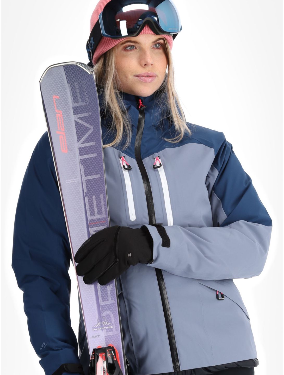 Icepeak, Datteln AB Hardshell jas dames Navy Blue Blauw 