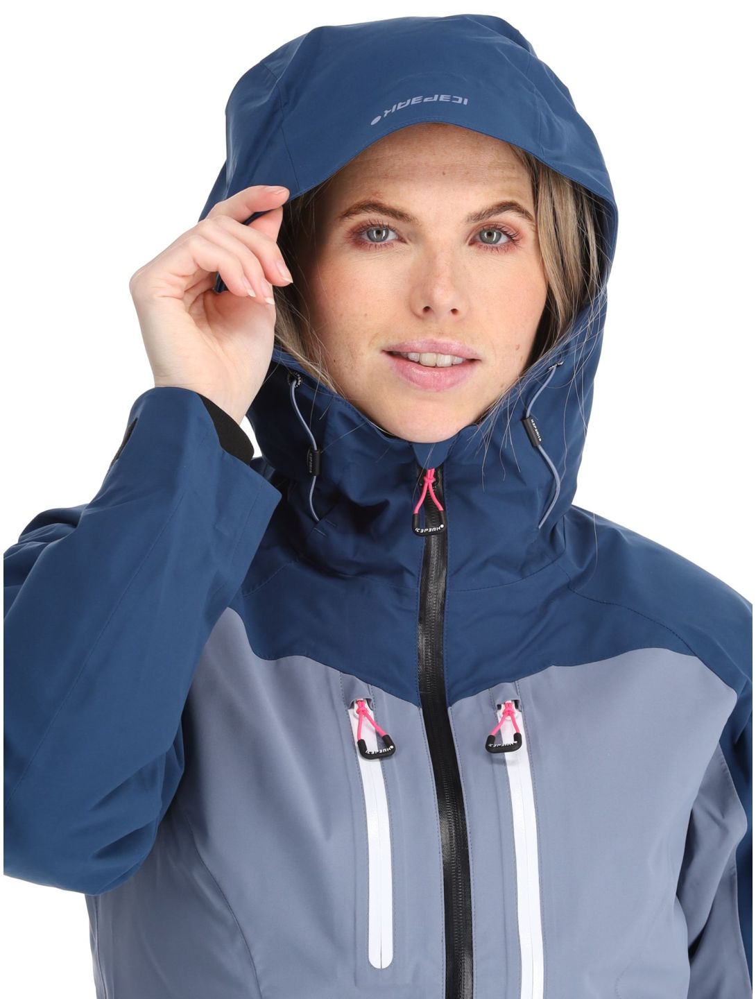 Icepeak, Datteln AB Hardshell jas dames Navy Blue Blauw 