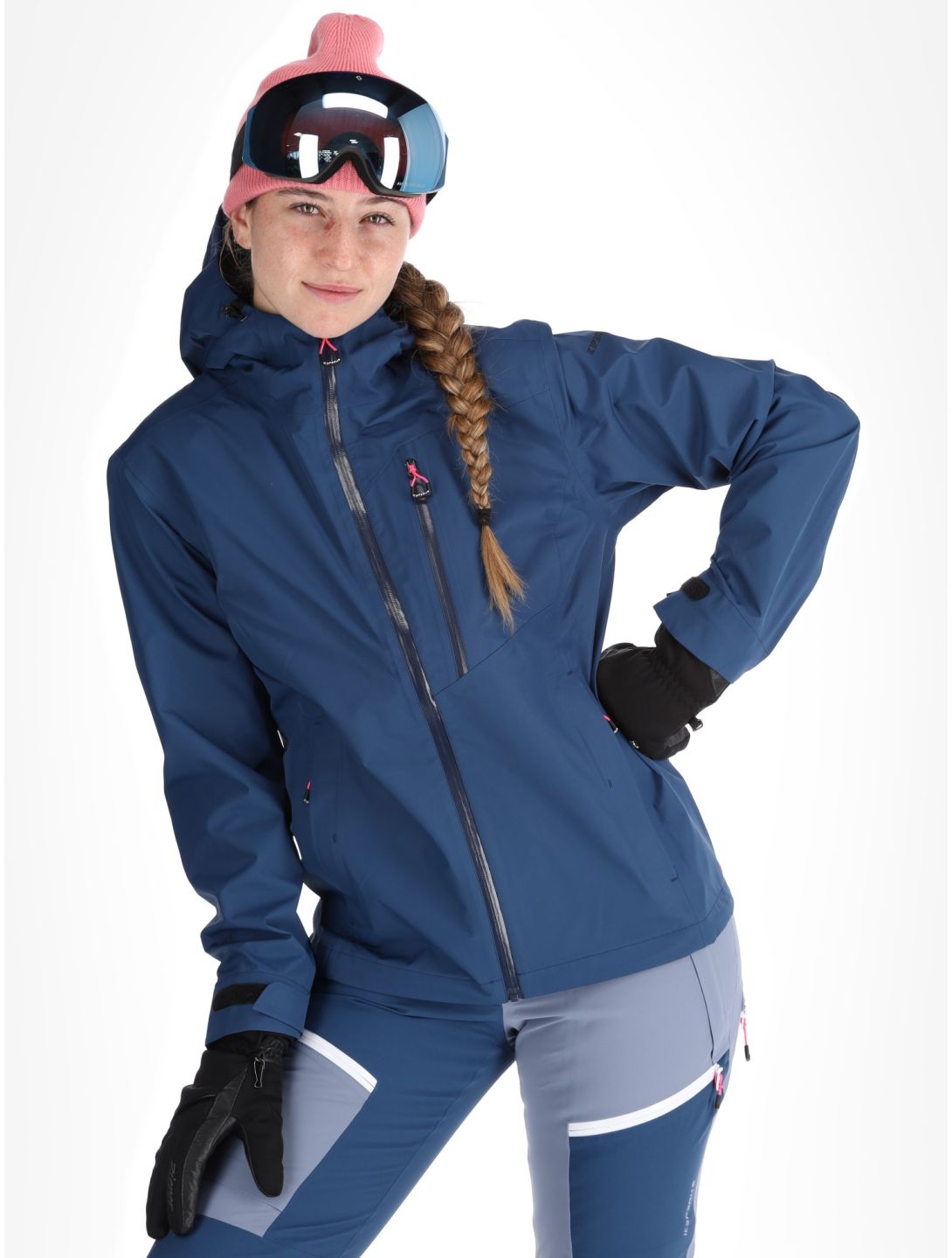 Icepeak, Deblois AB Hardshell jas dames Navy Blue Blauw 