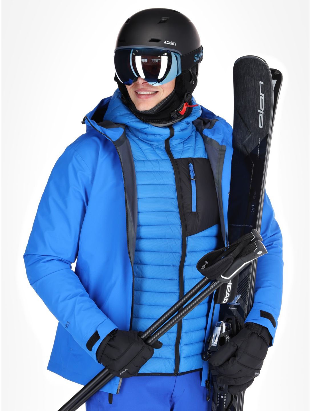 Icepeak, Decatur AB Hardshell jas heren Blue Blauw 