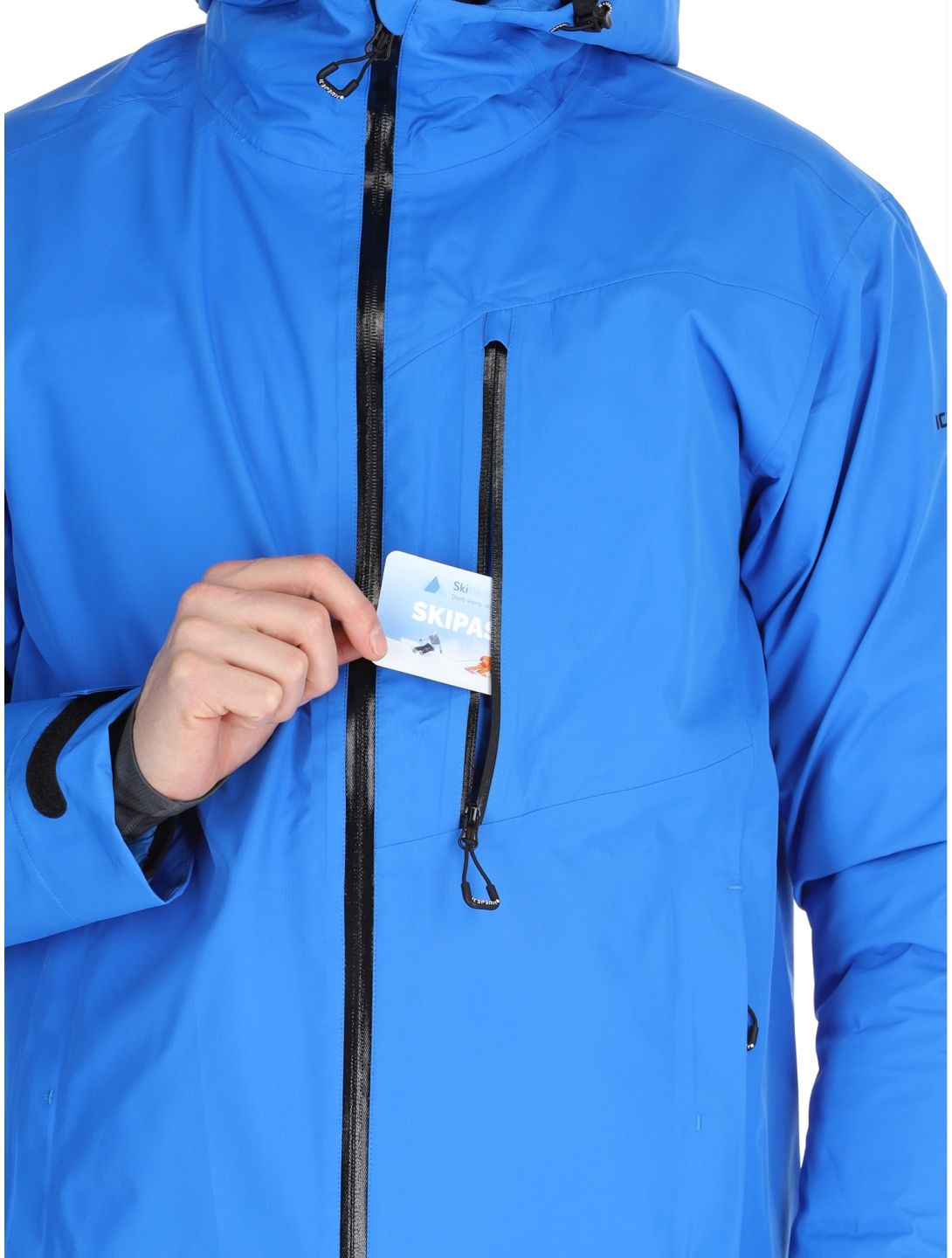 Icepeak, Decatur AB Hardshell jas heren Blue Blauw 