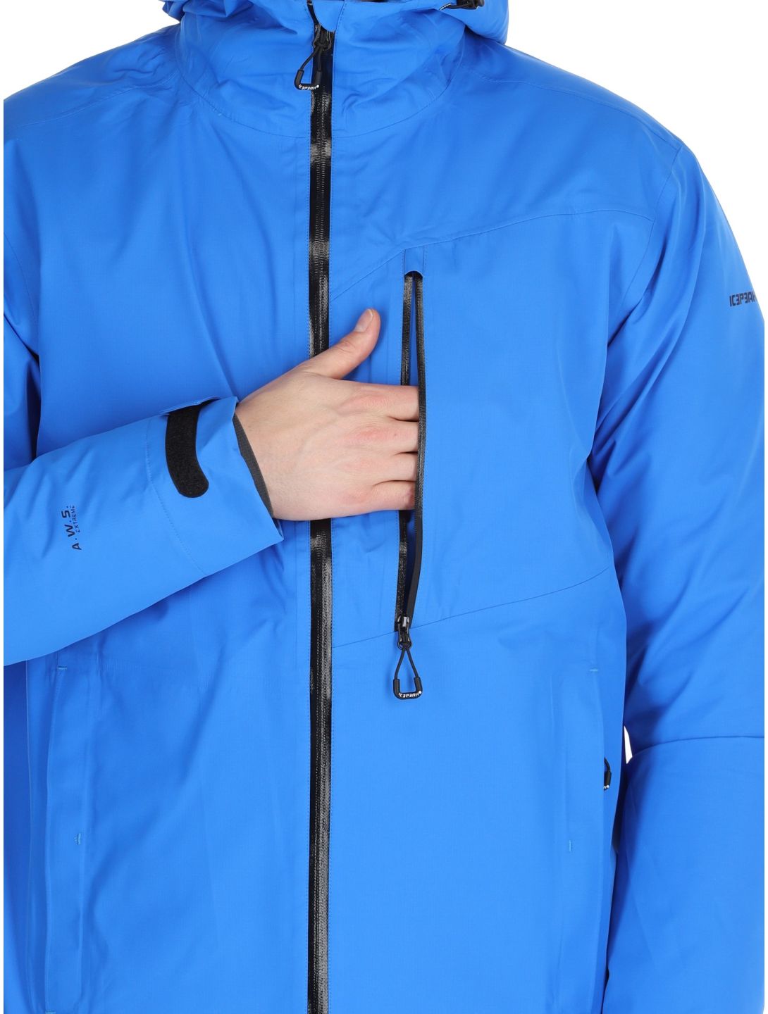 Icepeak, Decatur AB Hardshell jas heren Blue Blauw 