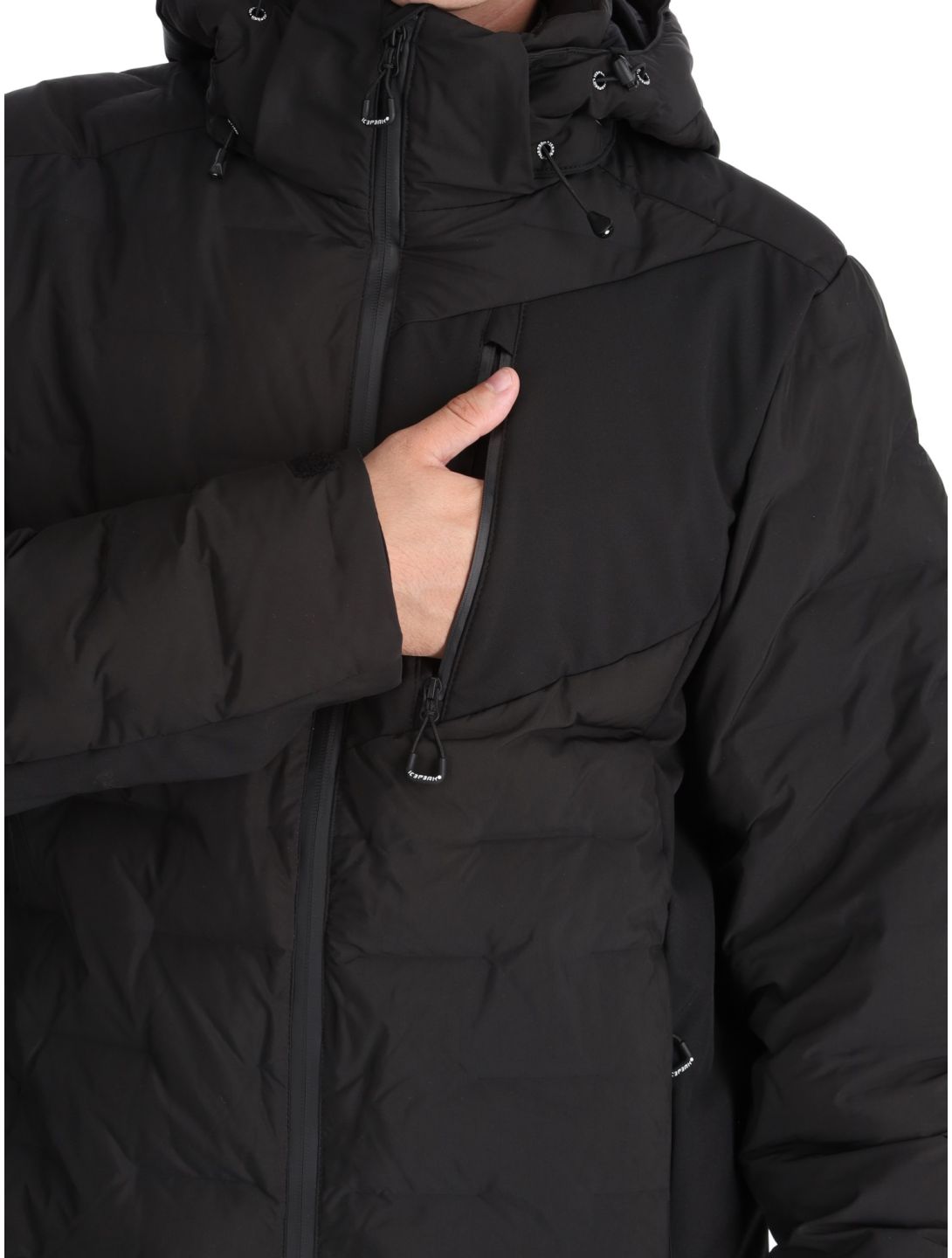 Icepeak, Dickinson AA Jas gevoerd heren Black Zwart 