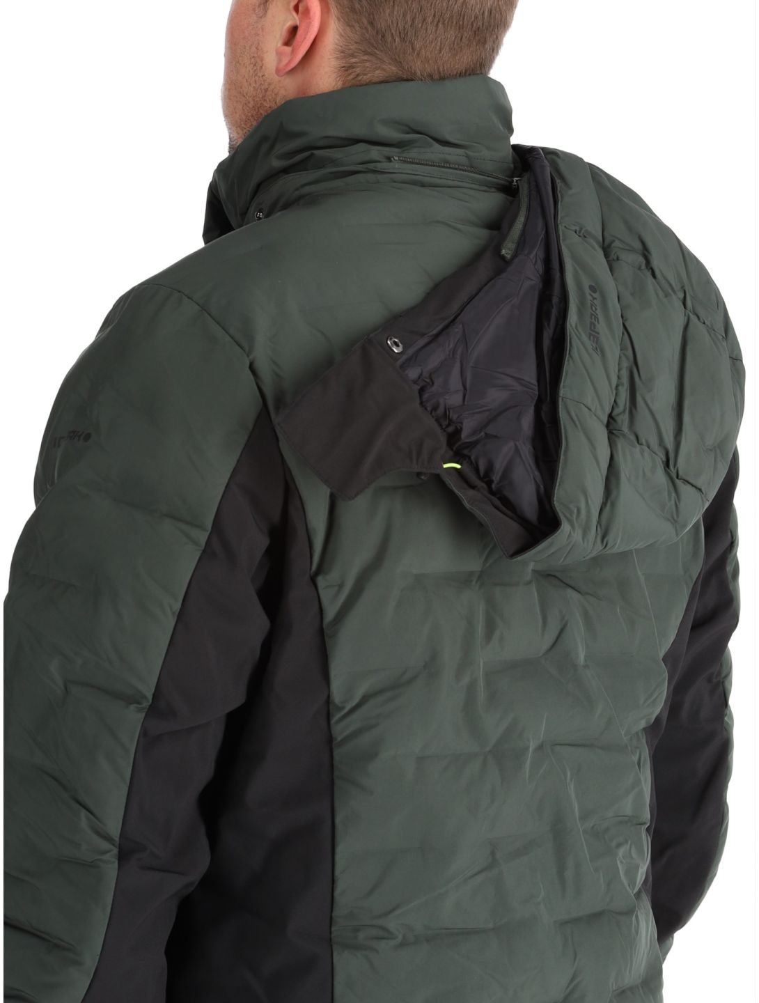 Icepeak, Dickinson AA Jas gevoerd heren Dark Olive Groen 