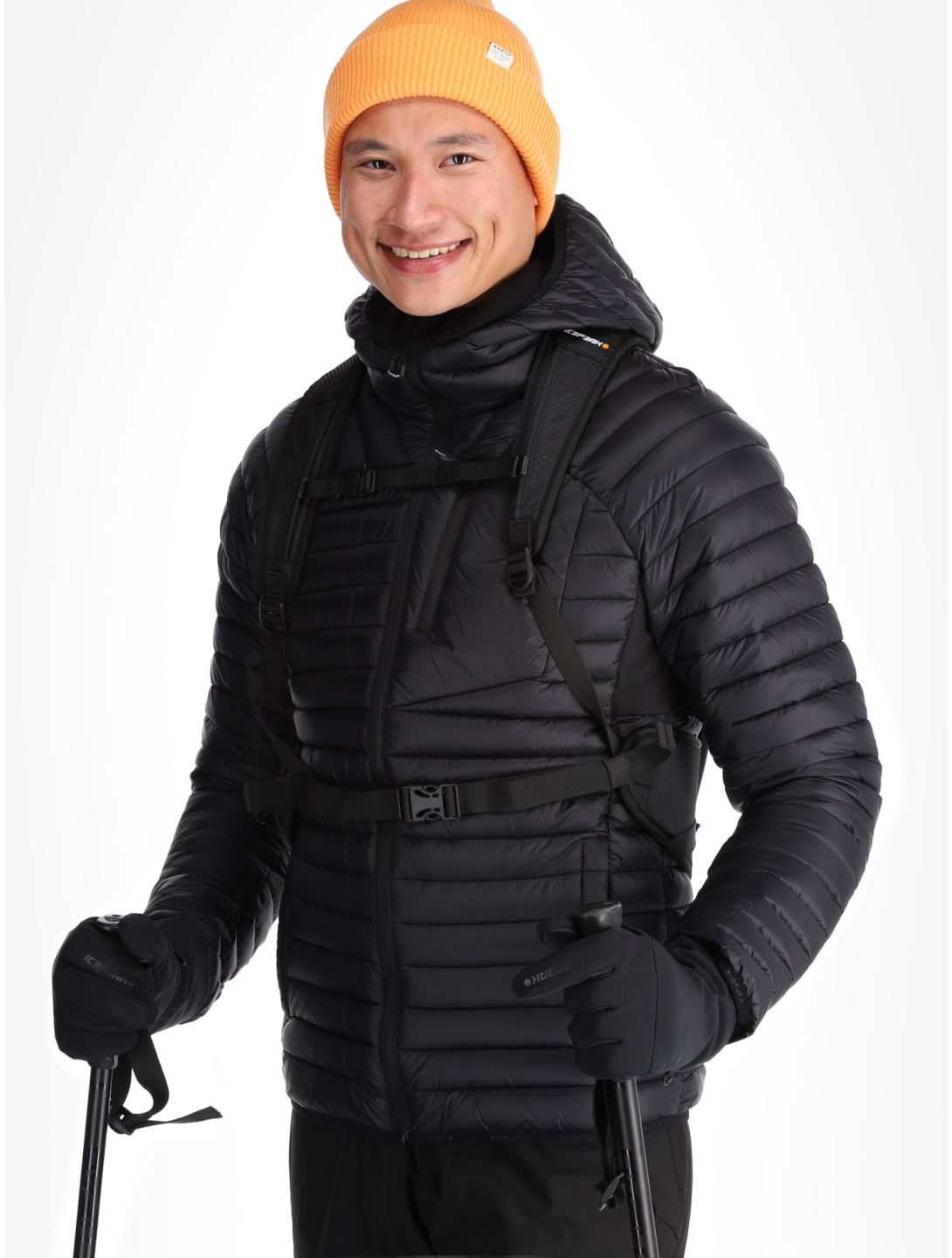 Icepeak, Dillon AD Midlayer (Dons) jas heren Black Zwart 