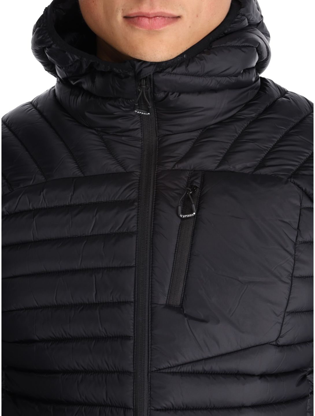 Icepeak, Dillon AD Midlayer (Dons) jas heren Black Zwart 