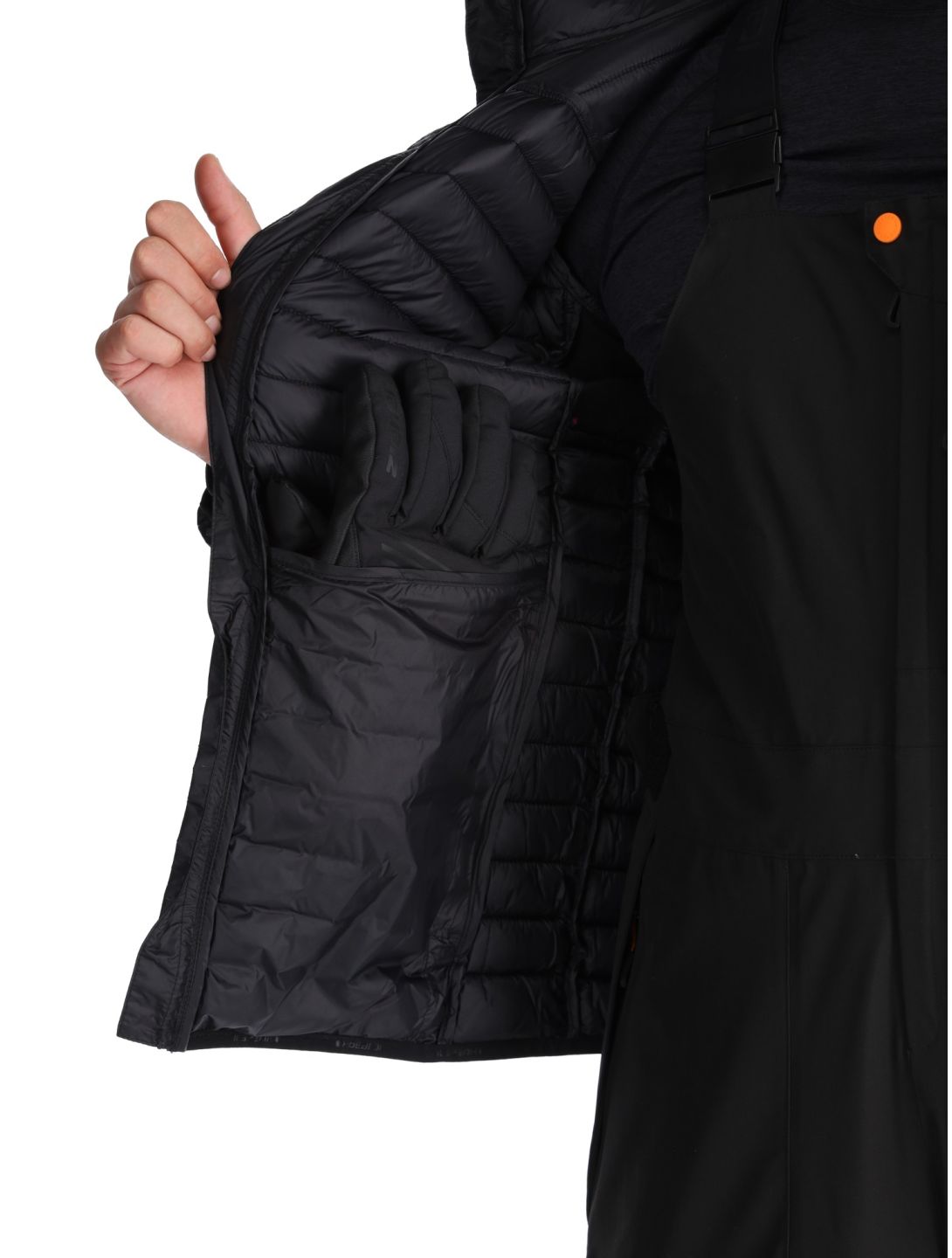 Icepeak, Dillon AD Midlayer (Dons) jas heren Black Zwart 