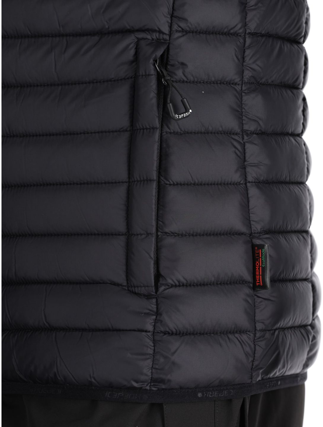 Icepeak, Dillon AD Midlayer (Dons) jas heren Black Zwart 