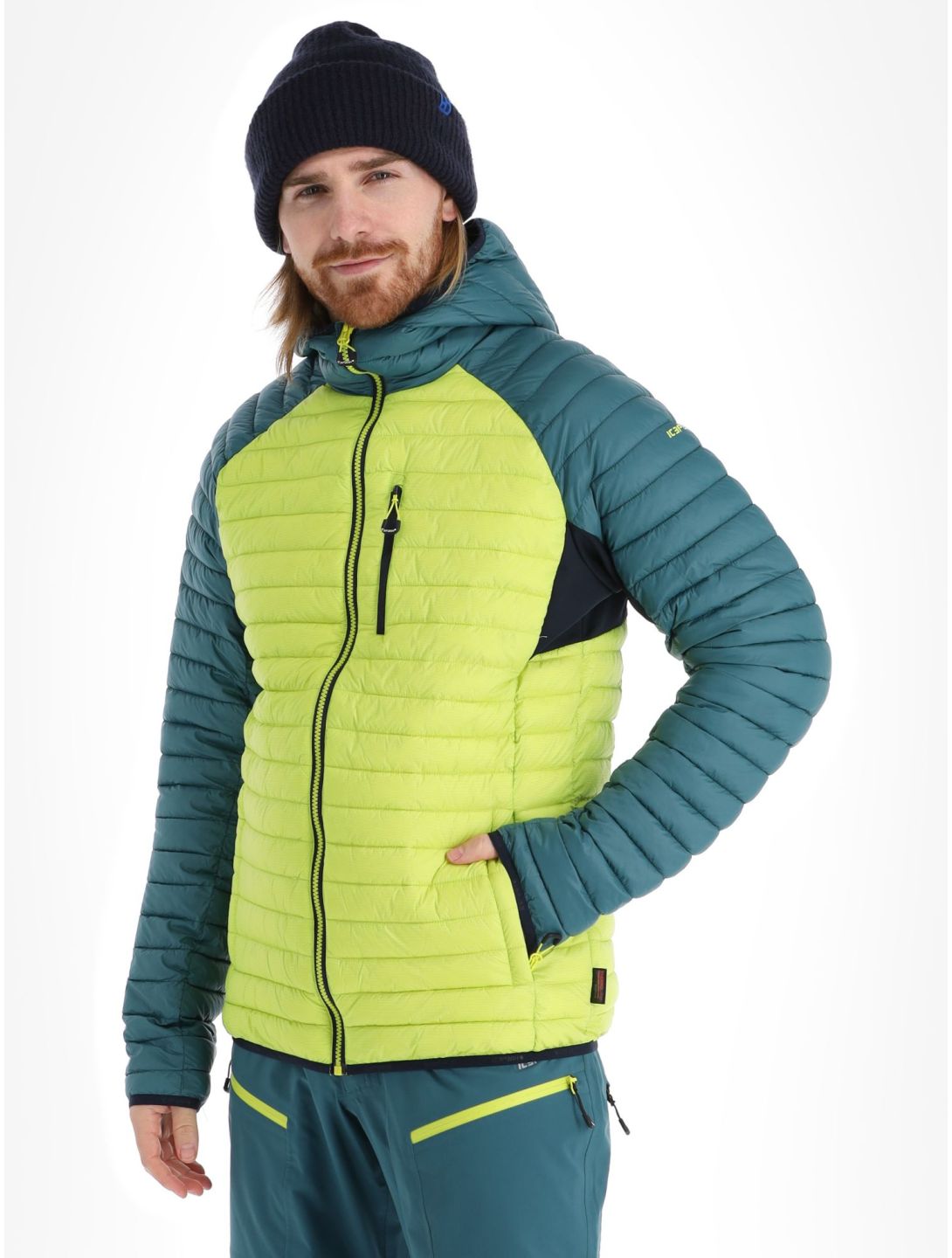 Icepeak, Dillon AD Midlayer (Dons) jas heren Light Green Groen 