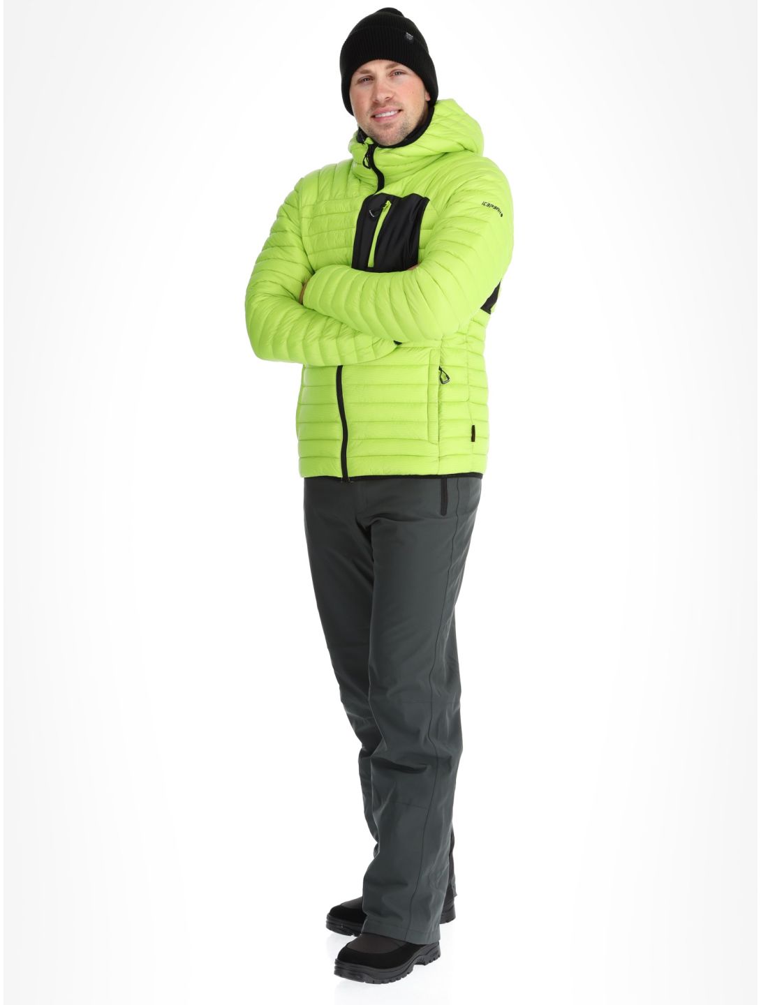 Icepeak, Dillon donsjas heren Light Green groen 