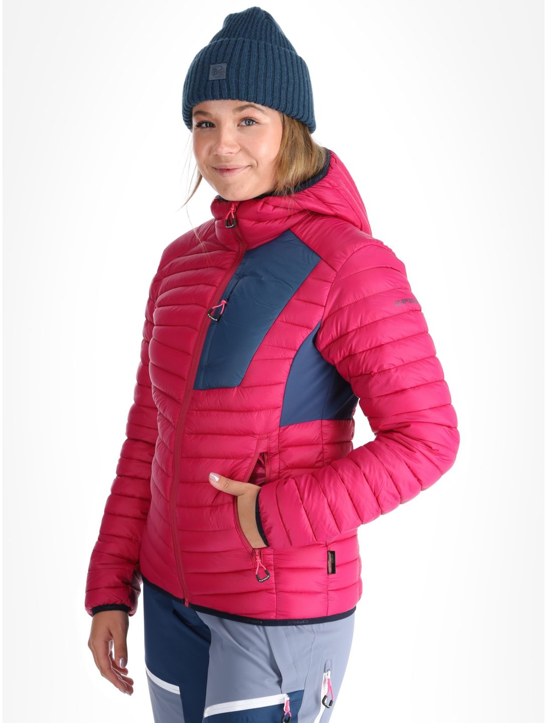 Icepeak, Dix donsjas dames Raspberry rood 