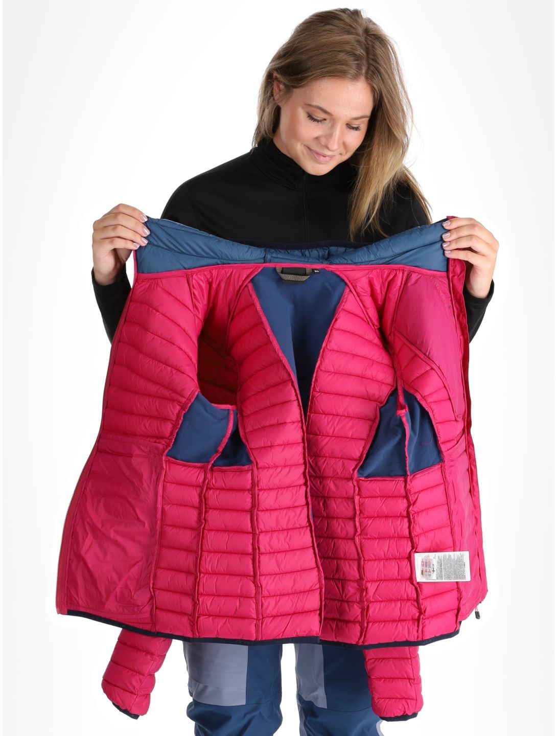 Icepeak, Dix donsjas dames Raspberry rood 