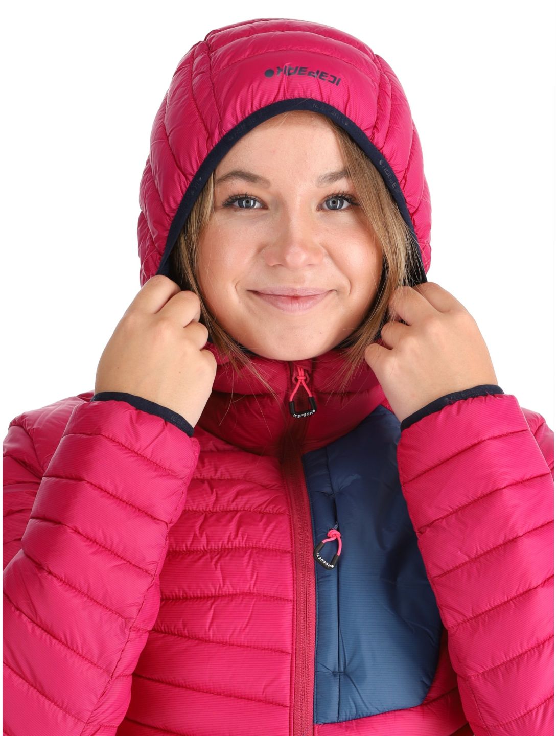 Icepeak, Dix donsjas dames Raspberry rood 