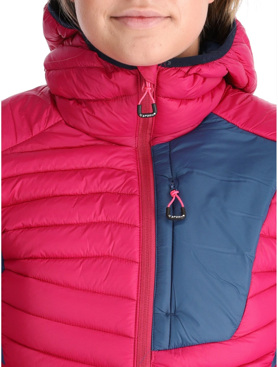 Icepeak, Dix donsjas dames Raspberry rood 