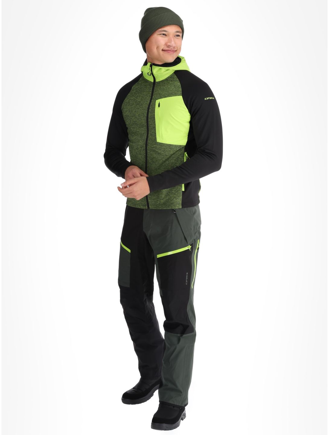 Icepeak, Doerun EA Vest heren Light Green Groen 