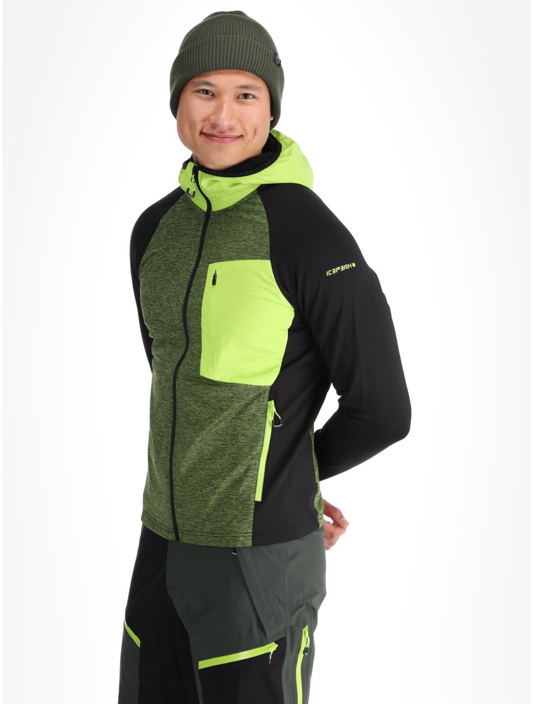 Icepeak, Doerun EA Vest heren Light Green Groen 